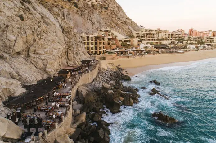 Tourists in Los Cabos